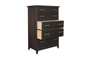 InTransit 5-Drawer Chest, Dresser designed for small spaces, made in assorted hardwoods, stylish bedroom furniture near DC