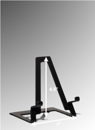 Metal Easel Display Stand 12-Black