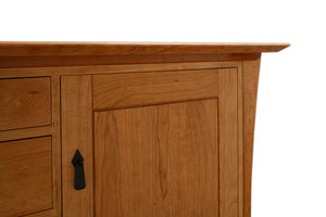 Waterfall Shogun Chest in Walnut features handcrafted bedroom furniture dresser by Hardwood Artisans Brookeville MD