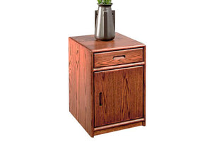 Contemporary Nightstand is in the Danish Modern bedroom furniture cabinet style by Hardwood Artisans available near Vienna VA