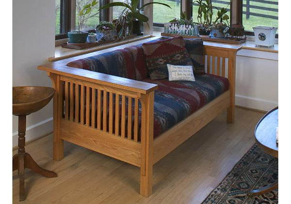 Mission style hot sale loveseat