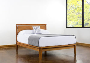 Susan Bed available in Assorted Hardwoods features modern bedroom furniture by Hardwood Artisans in the Reston Virginia area
