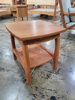 Linnaea End Table in Cherry - Sale Item