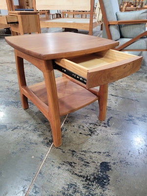 Linnaea End Table in Cherry - Sale Item