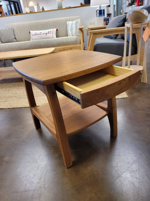 Linnaea End Table in Cherry - Sale Item