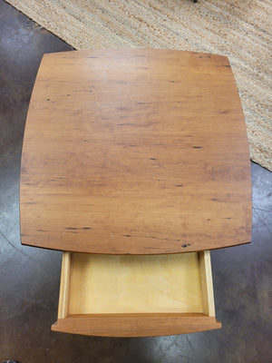 Linnaea End Table in Cherry - Sale Item