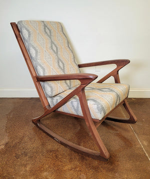 Holloway Rocker in Walnut - Sale Item