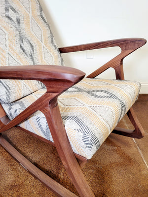 Holloway Rocker in Walnut - Sale Item