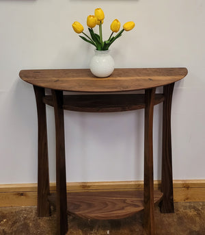 Waterfall Demilune Table - Sale Item
