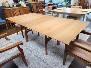 Waterfall Small Extension Dining Table in Cherry - Sale Item