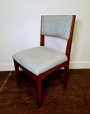 Beehive Side Chair in Walnut (Upholstered Back) - Sale Item