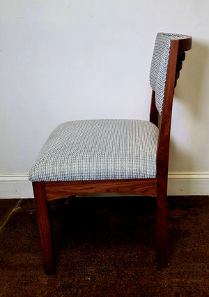Beehive Side Chair in Walnut (Upholstered Back) - Sale Item