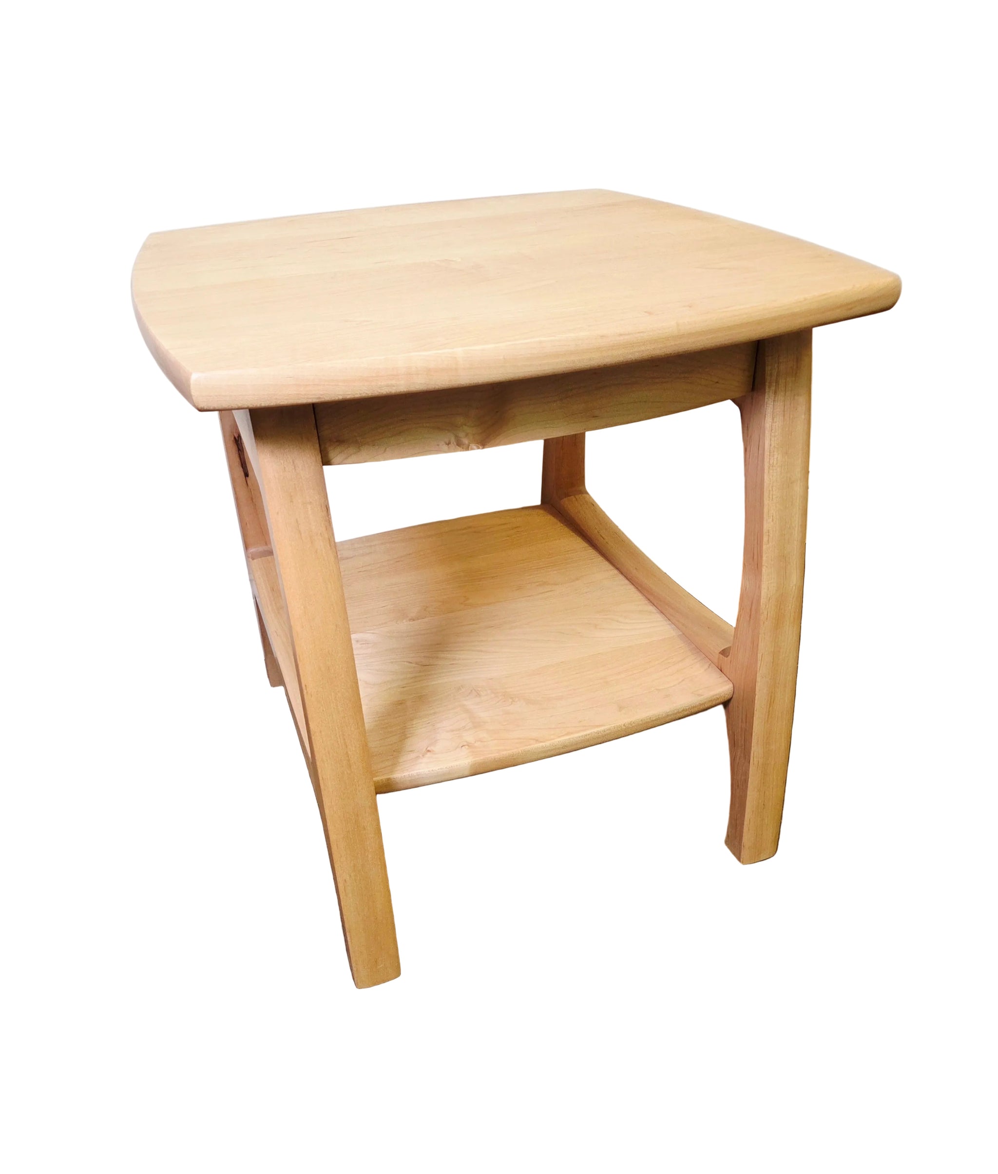 Wooden end table with lower shelf in Culpeper, VA