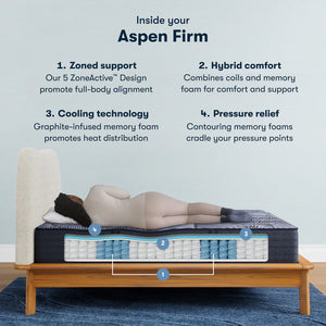 Serta Perfect Sleeper X Hybrid Mattress (Aspen)