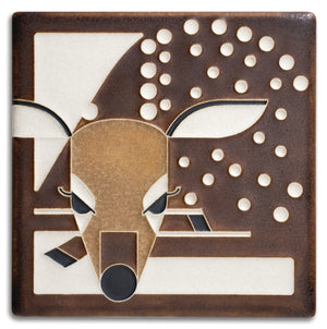 Motawi Art Tile - 6x6 Fawn