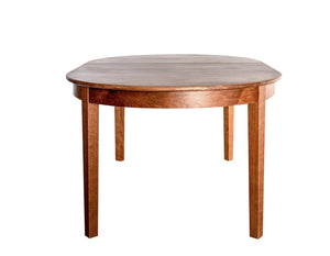 Oval 4-Leg Table Dining or Crafting furniture custom handcrafted w/ solid hardwood using Amish joinery then hand-finished