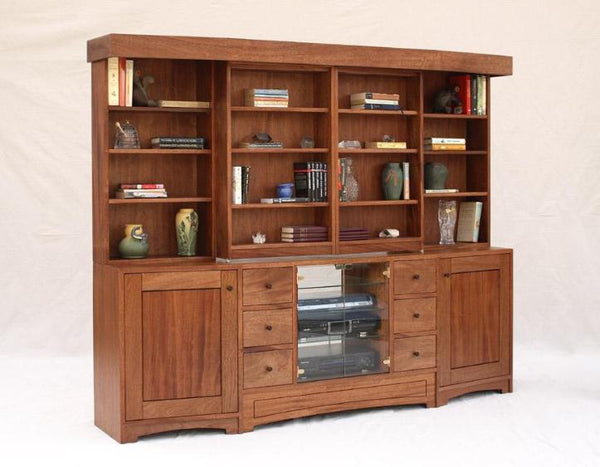 Artisan Entertainment Library | Hardwood Artisans Handcrafted ...