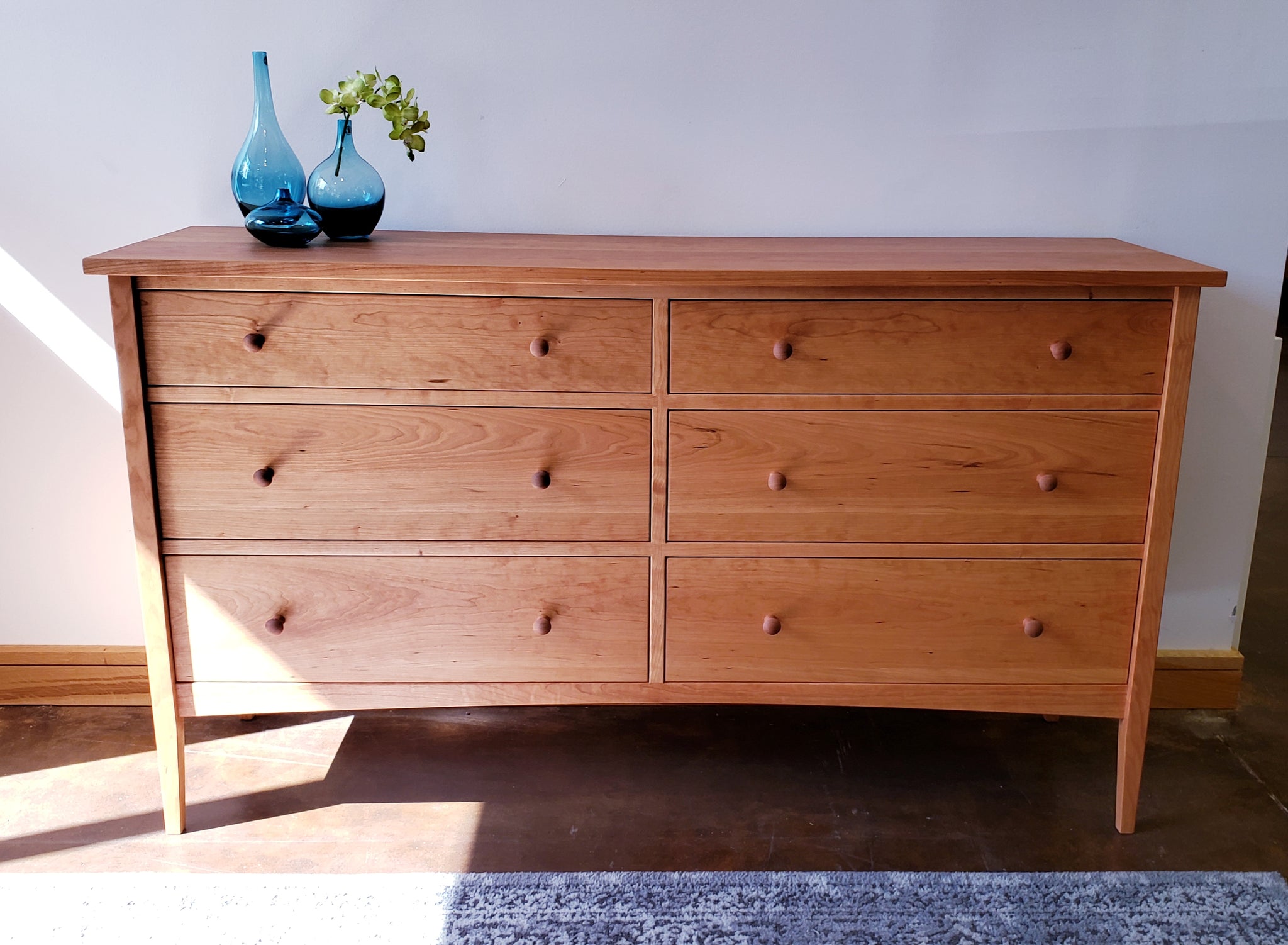 Modern Shaker Dressers | Hardwood Artisans Handcrafted Bedroom Furniture Walnut Modern Shaker Dressers | Hardwood Artisans Handcrafted Bedroom Furniture Walnut