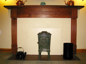 Gas Wood Pellet Fireplace Mantels Custom Designed Built-in Solutions by Hardwood Artisans in Virginia Maryland Washington DC