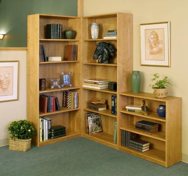 Basic Bookcase | Hardwood Artisans Handcrafted Office Furniture