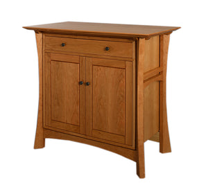 Waterfall Cabinet in Natural Cherry is made-to-order furniture available online and for delivery in Virginia, Maryland & DC