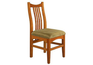 Artisan Chair (side or arm chair) demonstrates Quality Comfortable Solid Hardwood Furniture handcrafted at Hardwood Artisans