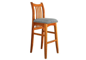 Artisan Stool is a bar / counter-height natural solid hardwood Kitchen / Bar Chair, Bar / Counter Stool Hand Made in Virginia