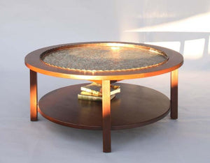 Coffee Table in Mahogany shows custom designed and handcrafted hardwood furniture by Hardwood Artisans near Kensington, MD