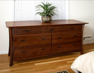 Modern Shaker Dressers  Hardwood Artisans Handcrafted Bedroom