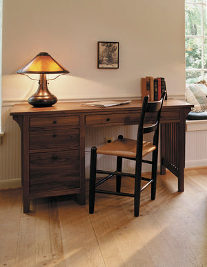 Small Craftsman Desk in Walnut