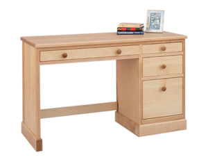Small Shaker Desk in Maple w/ custom handles Office Furniture by Hardwood Artisans serving Virginia, Maryland & Washington DC