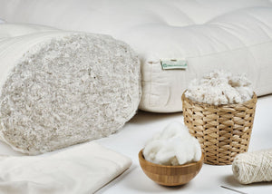 White Lotus Green Cotton and Wool Boulder Dreamton 6"