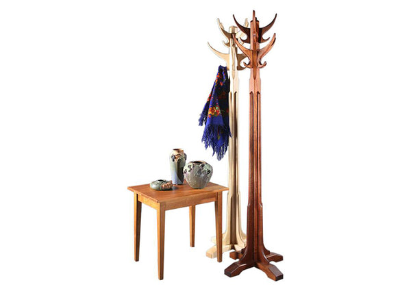 Hall Tree | Hardwood Artisans Handcrafted Furniture