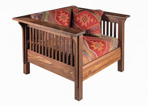 Crofters Tight Seat Chair in Walnut custom Made-to-Order furniture for order online & delivery in Virginia, Maryland & DC
