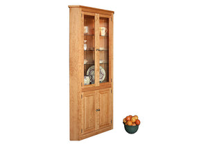 Shaker 5-Sided Corner Cabinet is a good solution for storage in tight spaces offering stylish premium features in VA, MD & DC