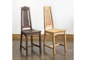 Limbert Chair shown in Oak & Cherry, Arts and Crafts style hardwood furniture w/ lumber from sustainable foresting companies